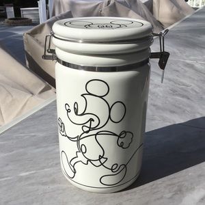 Mickey Mouse Linear Hinged Ceramic Jar